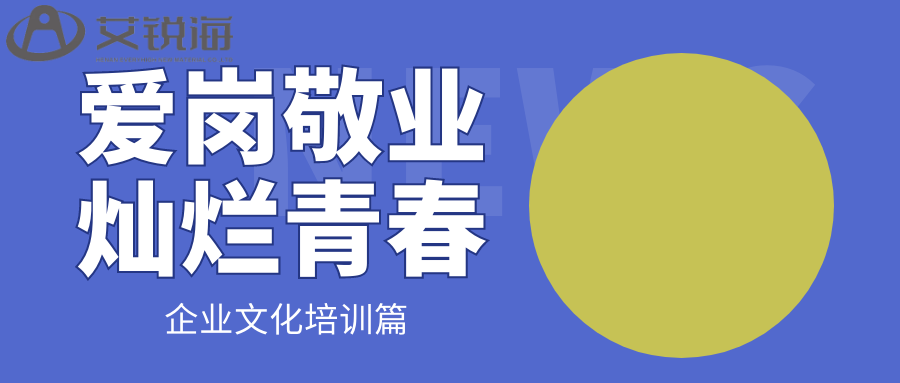 爱岗敬业、灿烂青春——企业文化培训篇